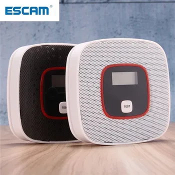 ESCAM LCD CO Carbon Monoxide Gas Alarm Sensor Poisoning Smoke Gas Tester Detector
ESCAM LCD CO Carbon Monoxide Gas Alarm Sensor Poisoning Smoke Gas Tester Detector