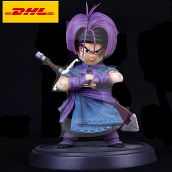 

10" Dragon Ball Z Statue Super Saiyan Bust Torankusu Full-Length Portrait Trunks Juvenile Ver GK Action Figure Toy BOX 25CM V599