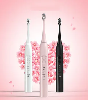 deep clean Ultra Sonic Electric Toothbrush Rechargeable Toothbrushes with 3 Pieces Replacement Heads 2 Minutes Timer Brush
deep clean Ultra Sonic Electric Toothbrush Rechargeable Toothbrushes with 3 Pieces Replacement Heads 2 Minutes Timer Brush