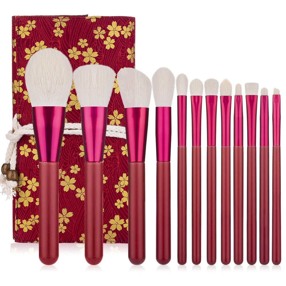 12pcs Red Makeup Brushes Set Professional High Quality Foundation Powder Blush Facial Makeup Brush Cosmetics Make Up Tools Kit
12pcs Red Makeup Brushes Set Professional High Quality Foundation Powder Blush Facial Makeup Brush Cosmetics Make Up Tools Kit