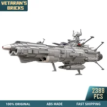 MOC Andromeda 2199 Space Shuttle Battleship Star Ship Wars Model Modular Building Blocks Set Construction Toy Kid Christmas Gift
MOC Andromeda 2199 Space Shuttle Battleship Star Ship Wars Model Modular Building Blocks Set Construction Toy Kid Christmas Gift