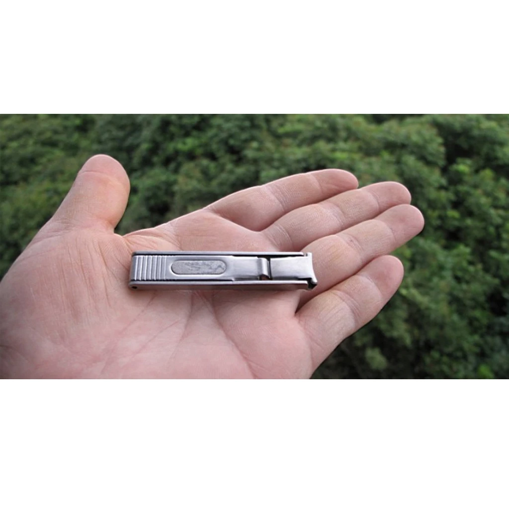 Stainless Steel Nail Clipper Fingernail Nail Clipper Toenail Cutting Trimmer Key Ring Outdoor Camping Hiking Travel Pocket Tool
Stainless Steel Nail Clipper Fingernail Nail Clipper Toenail Cutting Trimmer Key Ring Outdoor Camping Hiking Travel Pocket Tool