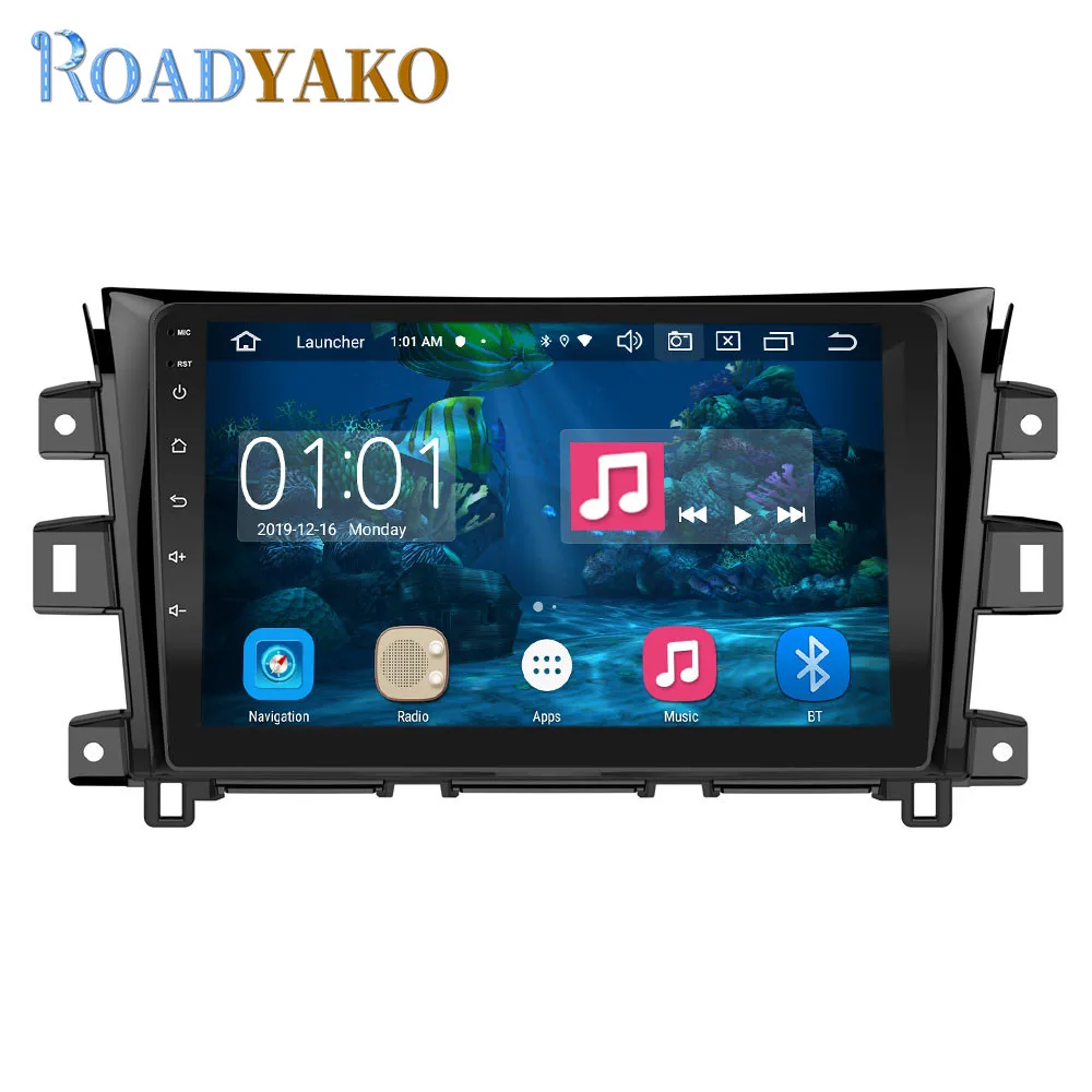 10.1'' GPS Navigation 8 Core Car Stereo Android 9.0 DVD Player Autoradio For Nissan Navara With WIFI /SWC/4G/video Output |