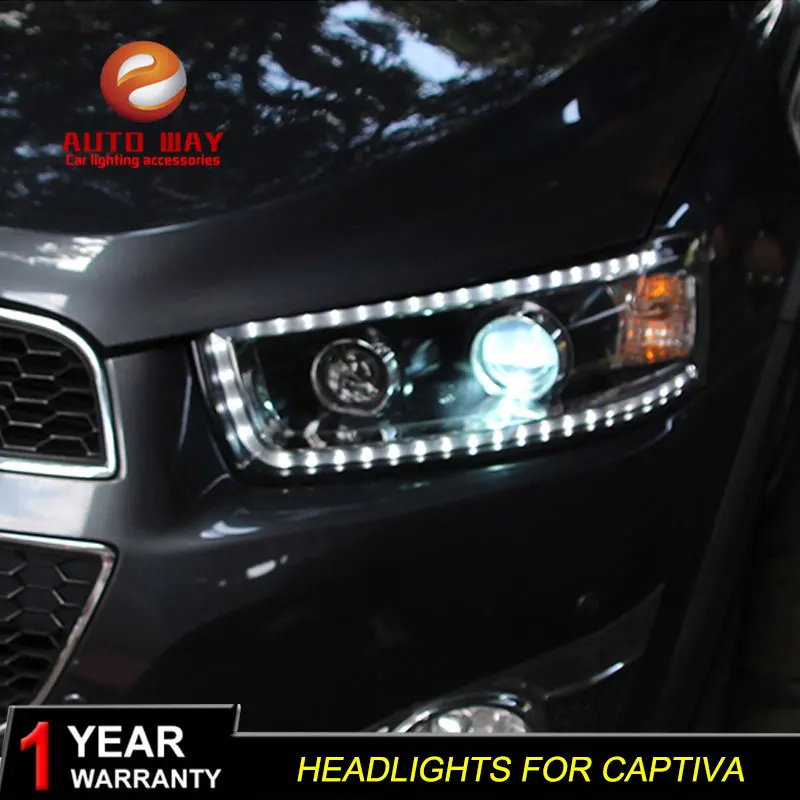 Стайлинг автомобиля casa для Chevrole Captiva фары 2008 2014 двойные ксеноновые | Фара для авто в сборе -32967381501