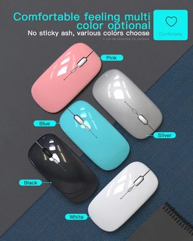 2.4Ghz Mini Wireless Bluetooth Mouse Computer Silent Mouse Rechargeable LED USB Optical Mouse For PC Laptops Notebook Gamer
2.4Ghz Mini Wireless Bluetooth Mouse Computer Silent Mouse Rechargeable LED USB Optical Mouse For PC Laptops Notebook Gamer