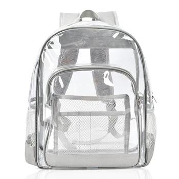 Bookbag ,See Through Clear Plastic Backpack for School, Stadium,Security, Sporting Events
Bookbag ,See Through Clear Plastic Backpack for School, Stadium,Security, Sporting Events