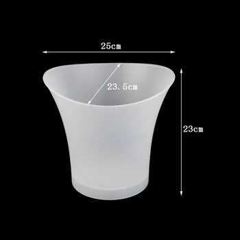 5L Waterproof Plastic LED Ice Bucket Coolers & Holders Luminious Flashing Bars Night Party Environmental Protection Eco-Friendly
5L Waterproof Plastic LED Ice Bucket Coolers & Holders Luminious Flashing Bars Night Party Environmental Protection Eco-Friendly