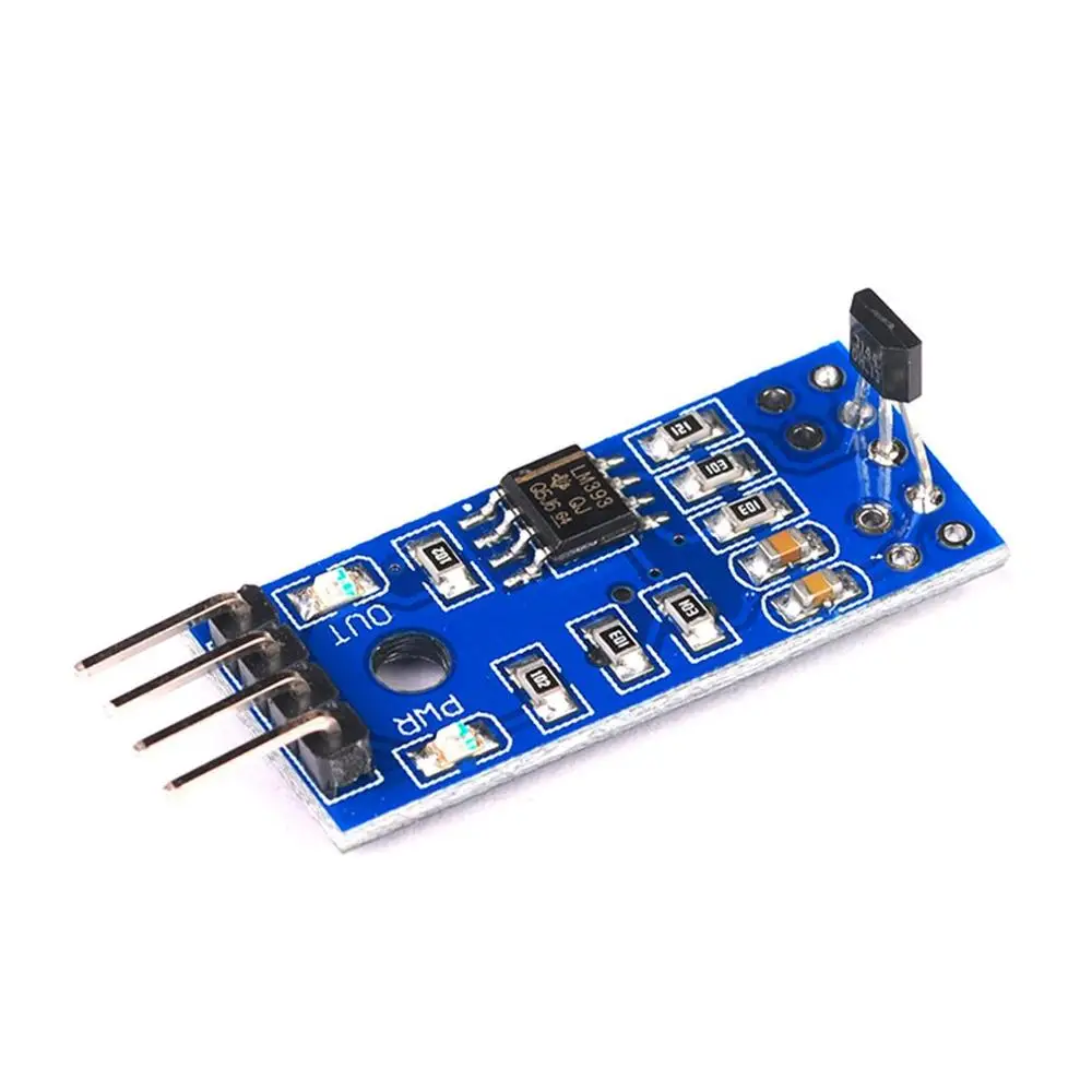 Hall Sensor Module Speed Sensor Counting Sensor Sensitivity Adjustable Magnetic Field Sensing Sensitivity
Hall Sensor Module Speed Sensor Counting Sensor Sensitivity Adjustable Magnetic Field Sensing Sensitivity