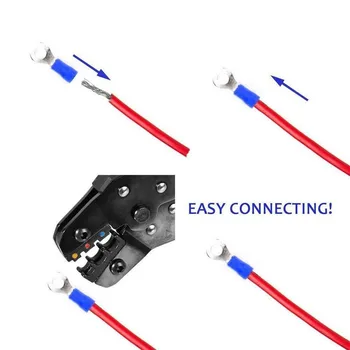 450pcs Insulating Cold Terminal Set Connection Terminals Combination electric wire conector crimp connector wire stripper tools
450pcs Insulating Cold Terminal Set Connection Terminals Combination electric wire conector crimp connector wire stripper tools