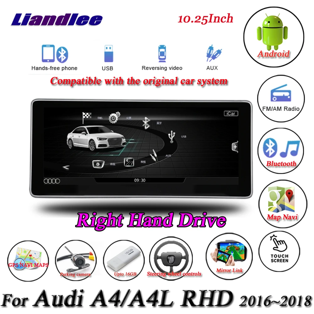 Car Android Multimedia System For Audi A4 A4L B9 8W 2016 2017 2018 Radio GPS Navigation Player Carplay Androidauto Stereo
Car Android Multimedia System For Audi A4 A4L B9 8W 2016 2017 2018 Radio GPS Navigation Player Carplay Androidauto Stereo