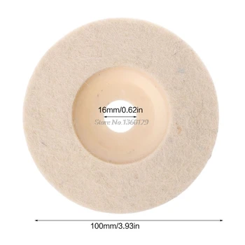 4'' 100mm Polishing Pad Wool Buffing Angle Wheel Grinder Felt Polishing Disc for Rotary Tool Abrasive Grinding Wheel Dropship
4'' 100mm Polishing Pad Wool Buffing Angle Wheel Grinder Felt Polishing Disc for Rotary Tool Abrasive Grinding Wheel Dropship
