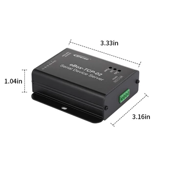 Hot eBOX-TCP-02 Serial Port Networking Server Port Ethernet Convert Module For Solar Controller Regulator with Temperature senso
Hot eBOX-TCP-02 Serial Port Networking Server Port Ethernet Convert Module For Solar Controller Regulator with Temperature senso