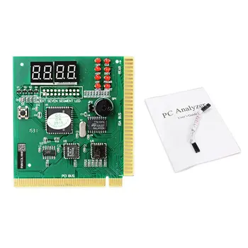 4 Digit Mainboard PCI PC Computer Motherboard Professional Diagnostic Analyzer Card Post Tester for Desktop PC
4 Digit Mainboard PCI PC Computer Motherboard Professional Diagnostic Analyzer Card Post Tester for Desktop PC
