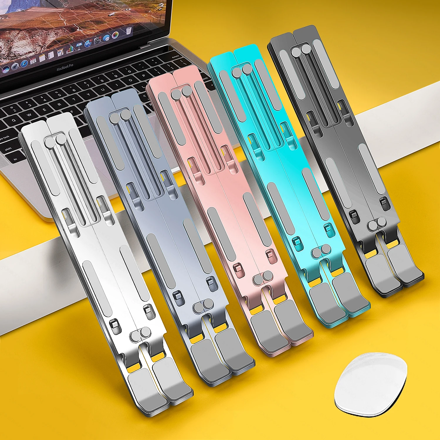 Laptop Stand for MacBook Pro Notebook Stand Foldable Aluminium Alloy Tablet Stand Bracket Laptop Holder for Notebook
Laptop Stand for MacBook Pro Notebook Stand Foldable Aluminium Alloy Tablet Stand Bracket Laptop Holder for Notebook
