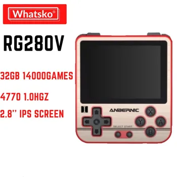 RG280V PS1 Retro Game Console 2.8" IPS Opendingux 32G 140000 Games Portable Mini Handheld Game Console Xmas Gift for Kids 
RG280V PS1 Retro Game Console 2.8" IPS Opendingux 32G 140000 Games Portable Mini Handheld Game Console Xmas Gift for Kids