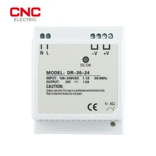 CNC 1PCS DR-30-24 Single Output DIN rail power supply 24v Voltage Transformer LED Display 30W
CNC 1PCS DR-30-24 Single Output DIN rail power supply 24v Voltage Transformer LED Display 30W
