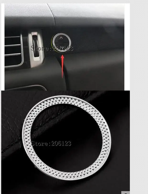ABS Chrome Car Engine Start Stop Switch Ring Cover For Land Rover Discovery Sport 5 Range Rover Sport Evoque Vogue SV style
ABS Chrome Car Engine Start Stop Switch Ring Cover For Land Rover Discovery Sport 5 Range Rover Sport Evoque Vogue SV style