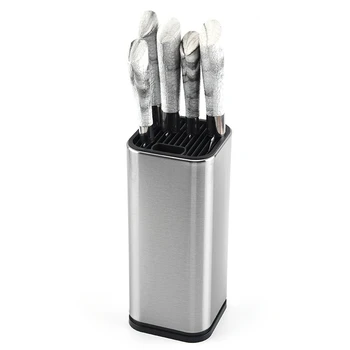 1PC Stainless Steel Knife Rack Kitchen Storage Rack Multifunction Knives Holders Organizer Aleak Knife Blocks Rack Holders
1PC Stainless Steel Knife Rack Kitchen Storage Rack Multifunction Knives Holders Organizer Aleak Knife Blocks Rack Holders