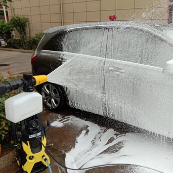 400ML Foam Bottle for Karcher K High-pressure Car Wash washing Adjustable Foam Spray Spear Kit Foam Spray Spear LAVOR Connector
400ML Foam Bottle for Karcher K High-pressure Car Wash washing Adjustable Foam Spray Spear Kit Foam Spray Spear LAVOR Connector