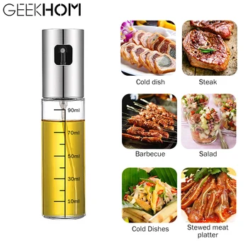 Olive Oil Sprayer Bottle Oil Dispenser with Scale Food-Grade Spray Bottle Vinegar Bottle Air Fryer for Salad BBQ Baking Roasting
Olive Oil Sprayer Bottle Oil Dispenser with Scale Food-Grade Spray Bottle Vinegar Bottle Air Fryer for Salad BBQ Baking Roasting