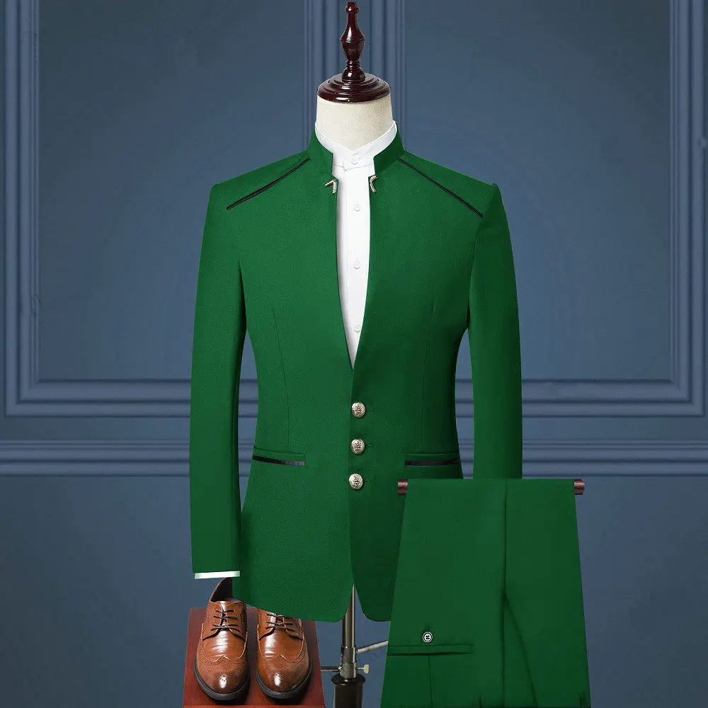 2021 Formal Men's Classic Green Suits High Quality Male Tuxedos Business Suits For Men Wedding Groom Ternos Slim Fit Suits
2021 Formal Men's Classic Green Suits High Quality Male Tuxedos Business Suits For Men Wedding Groom Ternos Slim Fit Suits