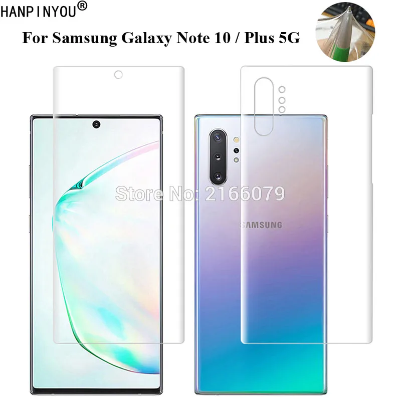 For Samsung Galaxy Note 10 / Note10 Plus 5G Clear TPU / Matte Anti-Fingerprints Hydrogel Full Cover Soft Screen Protector Film
For Samsung Galaxy Note 10 / Note10 Plus 5G Clear TPU / Matte Anti-Fingerprints Hydrogel Full Cover Soft Screen Protector Film
