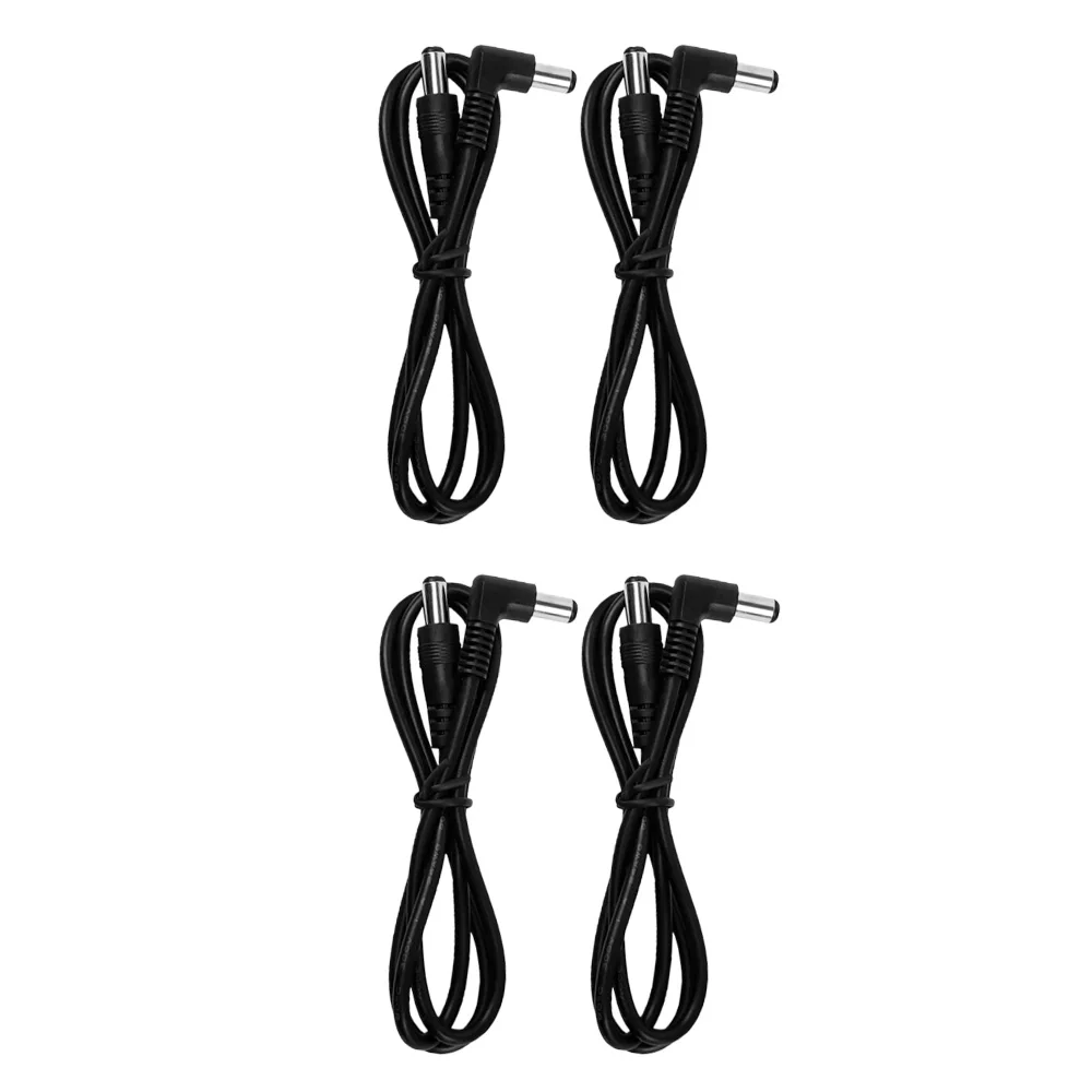 4 pcs Guitar pedal power cord DC 5.5 x 2.1mm Effect power cord cables Piano Electric guitar accessories
4 pcs Guitar pedal power cord DC 5.5 x 2.1mm Effect power cord cables Piano Electric guitar accessories