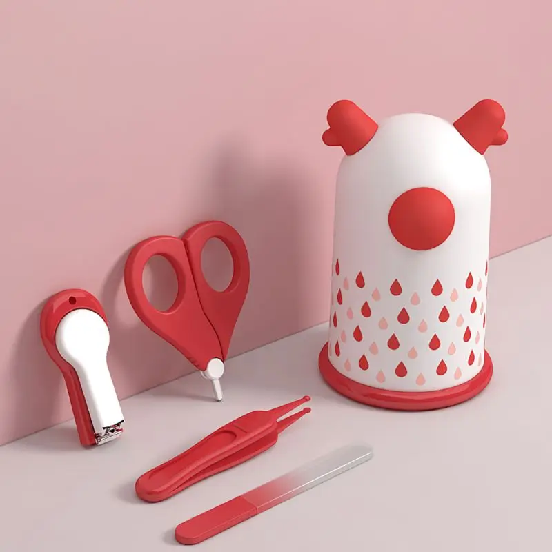Baby Nail Clippers Scissors Tweezers Nail File 4 in 1 Nail Care Set Pedicure Manicure Kit for Newborn Girls Boys Infant Toddler
Baby Nail Clippers Scissors Tweezers Nail File 4 in 1 Nail Care Set Pedicure Manicure Kit for Newborn Girls Boys Infant Toddler