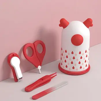 Baby Nail Clippers Scissors Tweezers Nail File 4 in 1 Nail Care Set Pedicure Manicure Kit for Newborn Girls Boys Infant Toddler
Baby Nail Clippers Scissors Tweezers Nail File 4 in 1 Nail Care Set Pedicure Manicure Kit for Newborn Girls Boys Infant Toddler