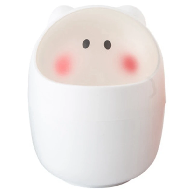 Mini Waste Bin Rolling Cover Desktop Garbage Paper Basket Table Trash Home Office Bathroom Car Trash Can White
Mini Waste Bin Rolling Cover Desktop Garbage Paper Basket Table Trash Home Office Bathroom Car Trash Can White