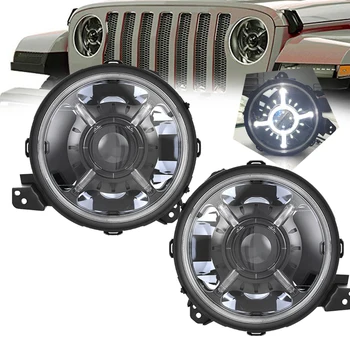 9 Inch Round LED Headlights for 2018-2019 Jeep JL Wrangler SUV Headlamps with Daytime Running Lights High Low
9 Inch Round LED Headlights for 2018-2019 Jeep JL Wrangler SUV Headlamps with Daytime Running Lights High Low