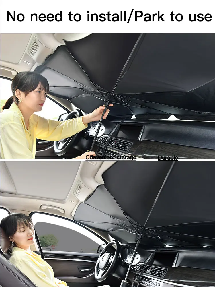 New Car Sunshade Umberlla Sun Protection And Heat Insulation Windshield Cover Automatic Parasol for Convenient Use or Storage
New Car Sunshade Umberlla Sun Protection And Heat Insulation Windshield Cover Automatic Parasol for Convenient Use or Storage