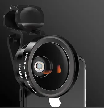 Popular mobile phone lens 0.45x wide Angle macro set mobile phone external camera installation is simple, light and fast
Popular mobile phone lens 0.45x wide Angle macro set mobile phone external camera installation is simple, light and fast