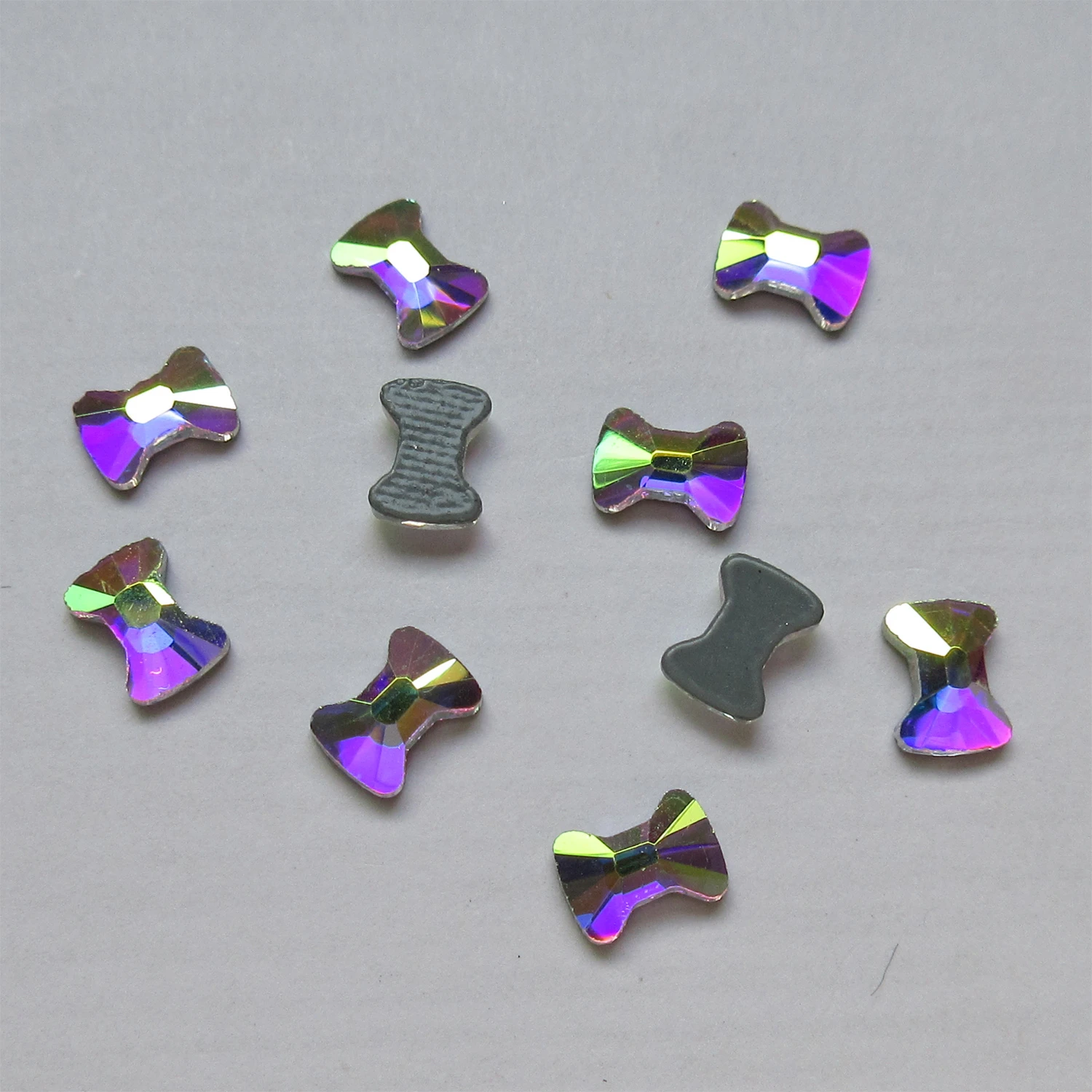 4.5x6mm Bow Tie Crystal AB Flat Back Hotfix Rhinestones Iron On Flatback Crystals Stones For Nail Art Sewing & Fabric Decoretion
4.5x6mm Bow Tie Crystal AB Flat Back Hotfix Rhinestones Iron On Flatback Crystals Stones For Nail Art Sewing & Fabric Decoretion