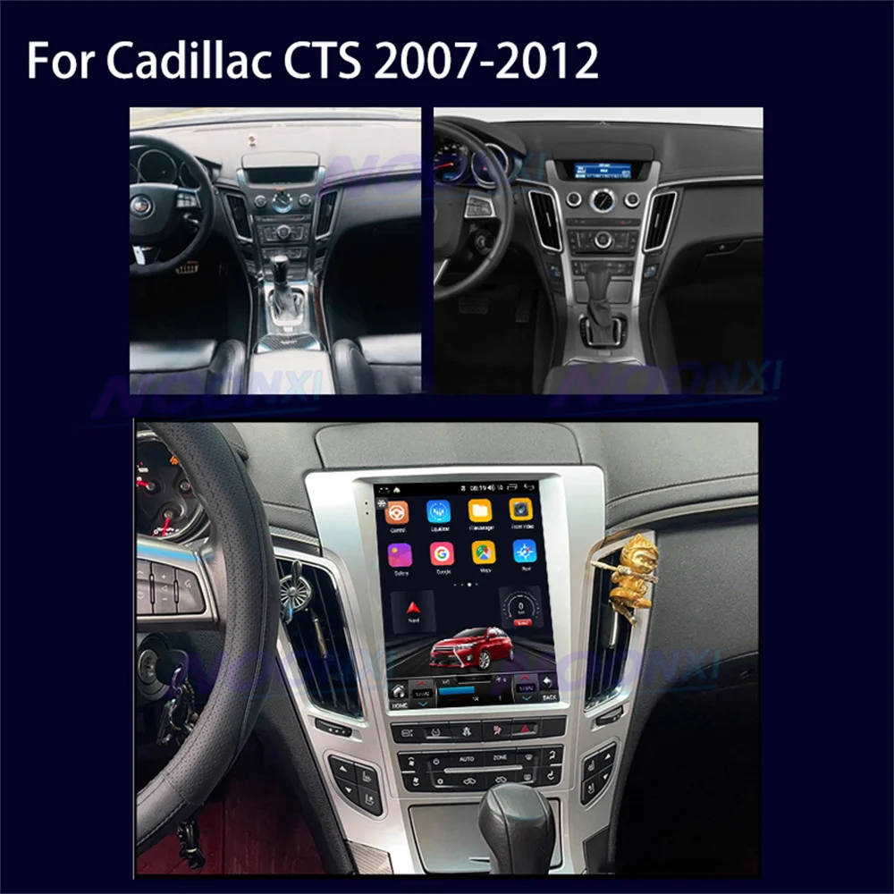 For Cadillac CTS 2007 2008-2012 Tesla Screen Android 11 Car Radio Stereo Car Multimedia Player GPS Navigation Carplay Head Unit
For Cadillac CTS 2007 2008-2012 Tesla Screen Android 11 Car Radio Stereo Car Multimedia Player GPS Navigation Carplay Head Unit