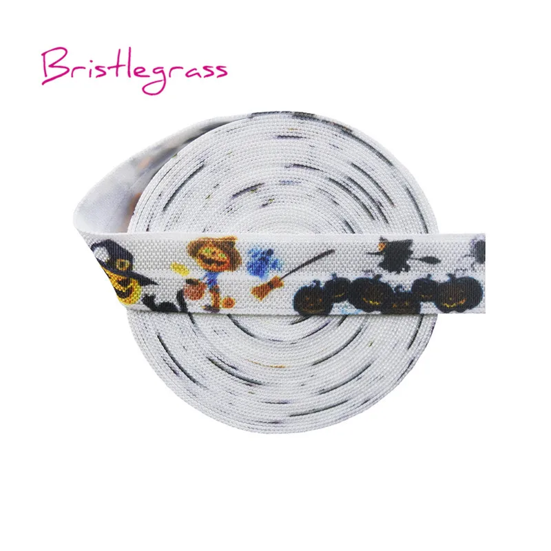 BRISTLEGRASS 5 Yard 5/8" 15mm Halloween Pumpkin Witch Print Fold Over Elastics FOE Spandex Satin Band Headband Tutu Dress Sewing
BRISTLEGRASS 5 Yard 5/8" 15mm Halloween Pumpkin Witch Print Fold Over Elastics FOE Spandex Satin Band Headband Tutu Dress Sewing