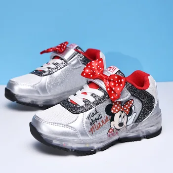 Children LED Light Shoes 2020 New Cartoon Minnie Girls Casual Shoes Flying Woven Sneakers Autumn New Cute Breathable Sneakers
Children LED Light Shoes 2020 New Cartoon Minnie Girls Casual Shoes Flying Woven Sneakers Autumn New Cute Breathable Sneakers