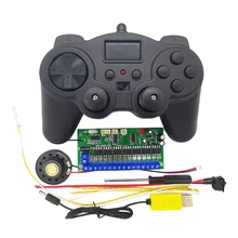 2.4GHz Remote Controller Transmitter Receiver Built-in 400mah Battery Model Excavator DIY Robot Parts Accs
2.4GHz Remote Controller Transmitter Receiver Built-in 400mah Battery Model Excavator DIY Robot Parts Accs