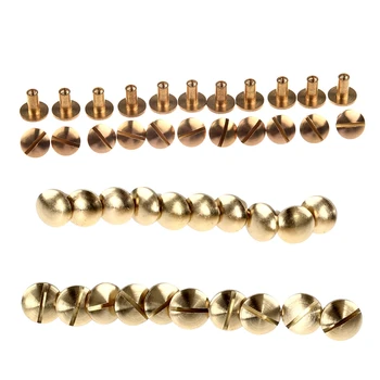 Arc Solid Brass Button Stud Screw Nail Screw Back Leather Rivet Belt 10 PCS 6mm & 10 PCS 8mm 
Arc Solid Brass Button Stud Screw Nail Screw Back Leather Rivet Belt 10 PCS 6mm & 10 PCS 8mm