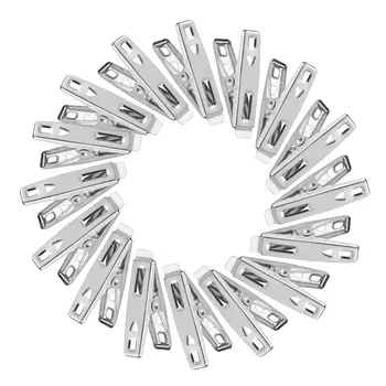 100PCS Clothes Pegs Stainless Steel Clips For Coat Pants Laundry Drying Hanger M2EC
100PCS Clothes Pegs Stainless Steel Clips For Coat Pants Laundry Drying Hanger M2EC