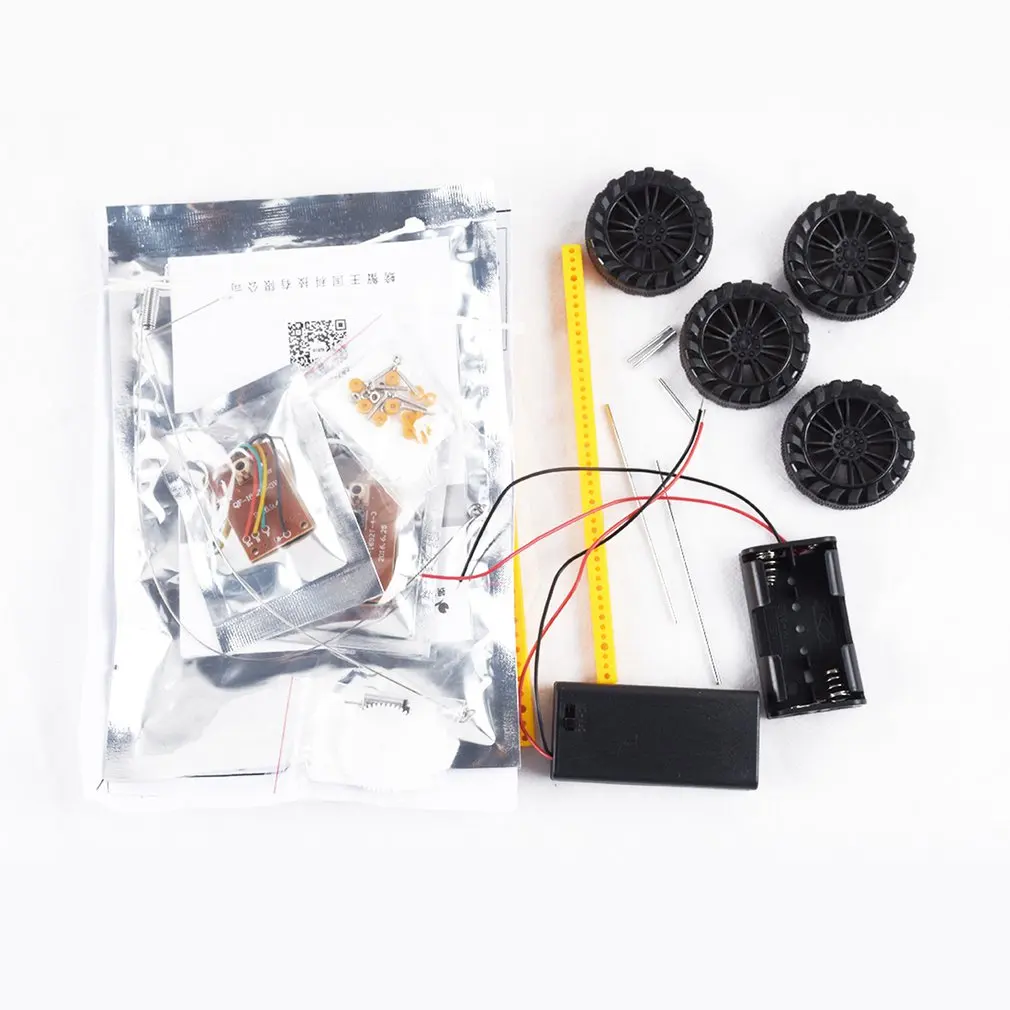 Two-way Remote Control Car Diy Toy Car Assembled Toy Car Technology Small Production Two Kinds Of Wheels
Two-way Remote Control Car Diy Toy Car Assembled Toy Car Technology Small Production Two Kinds Of Wheels