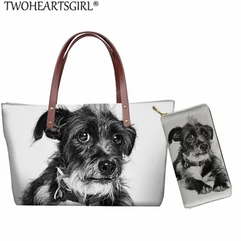 TWOHEARTSGIRL Bags for Women 2020 Handbag Set Cute Schnauzer Printing Top-handle BagLuxury Design Lady Shopper Shoulder Bags
TWOHEARTSGIRL Bags for Women 2020 Handbag Set Cute Schnauzer Printing Top-handle BagLuxury Design Lady Shopper Shoulder Bags
