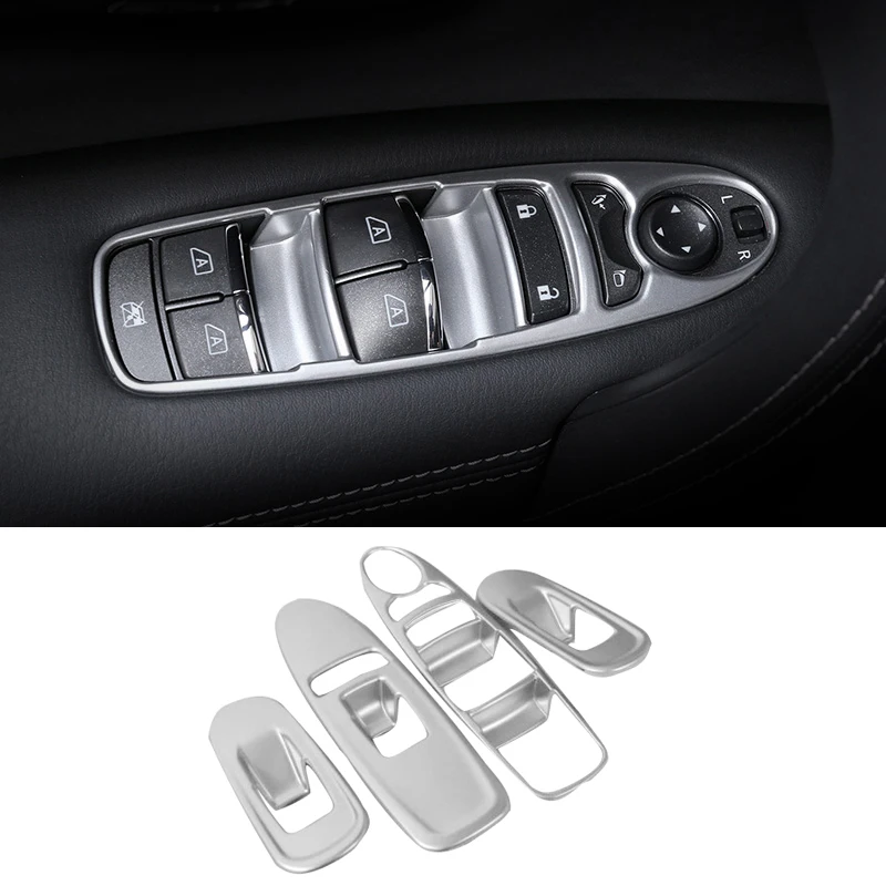 For Nissan Patrol Y62 2012-2018 2019 2020 ABS Car Door Armrest Panel Window Switch Lift Buttons Covers Trim Interior Accessories
For Nissan Patrol Y62 2012-2018 2019 2020 ABS Car Door Armrest Panel Window Switch Lift Buttons Covers Trim Interior Accessories