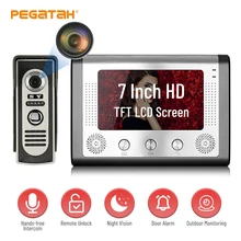 7 inch wired Video intercom doorbell home villa intercom system smart cat eye monitoring system monitor video intercom for home
7 inch wired Video intercom doorbell home villa intercom system smart cat eye monitoring system monitor video intercom for home