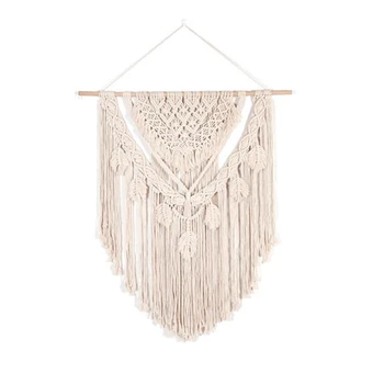 Practical Macrame Wall Hanging Tapestry Wall Decor Boho Chic Bohemian Woven Home Decoration Large Size
Practical Macrame Wall Hanging Tapestry Wall Decor Boho Chic Bohemian Woven Home Decoration Large Size