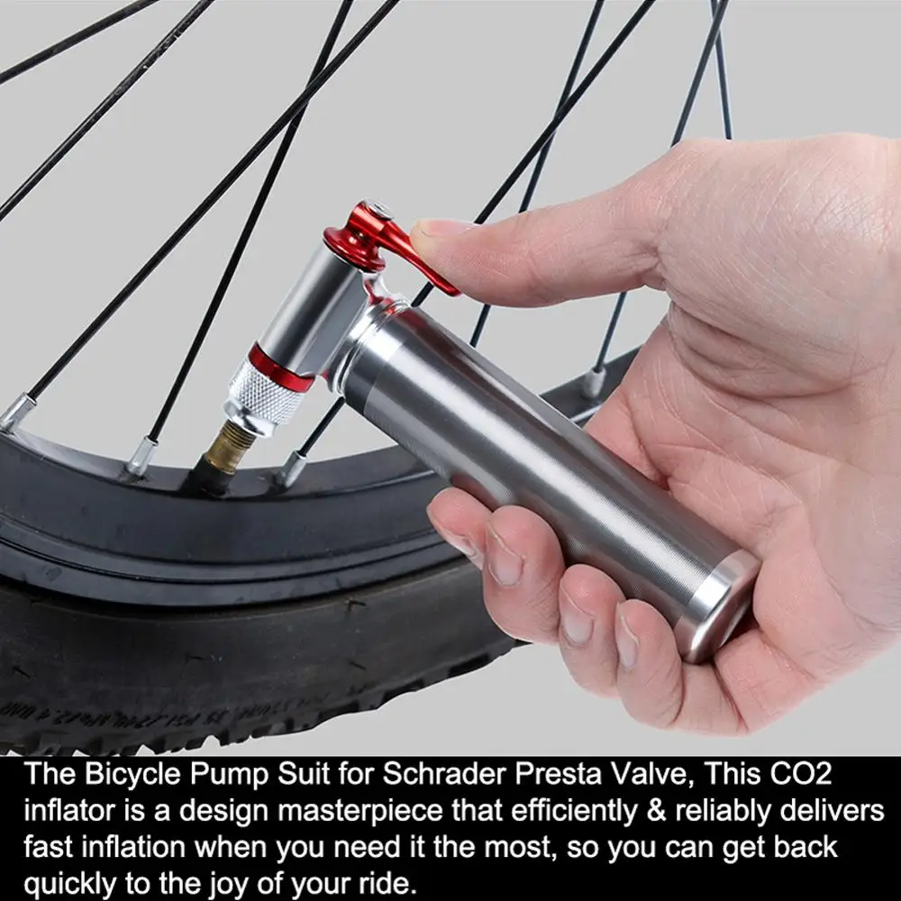 Mini Bicycle Inflator Mountain Bike Portable Mini Pump Lightweight and Easy to Install and Convenient
Mini Bicycle Inflator Mountain Bike Portable Mini Pump Lightweight and Easy to Install and Convenient