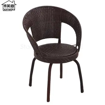 Rotating Rattan Chair Single Leisure Tea Back Chair Elderly Lunch Break Bedroom Chair Living Room Indoor Reception Chair
Rotating Rattan Chair Single Leisure Tea Back Chair Elderly Lunch Break Bedroom Chair Living Room Indoor Reception Chair