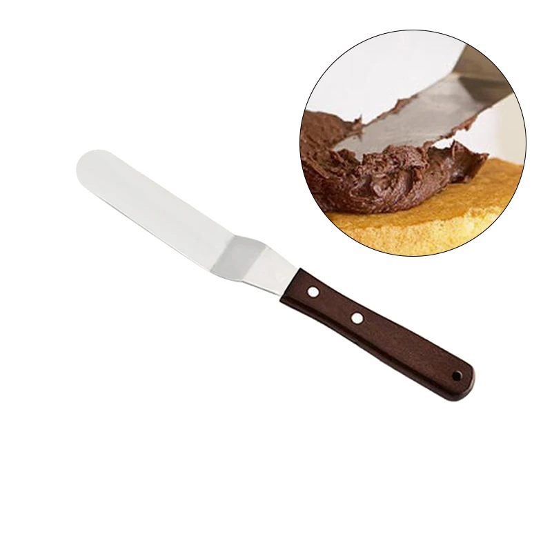 Practical Wood Handle Scraper High Temperature Resistant Cake Scraper Stainless Steel Scraper Cream Baking Tool Baking tools
Practical Wood Handle Scraper High Temperature Resistant Cake Scraper Stainless Steel Scraper Cream Baking Tool Baking tools