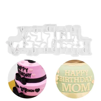 Happy Birthday Cookie Cutter Plastic Biscuit Cut Mold Baking Fruit Cut Cake Mold Embossing Printing Die
Happy Birthday Cookie Cutter Plastic Biscuit Cut Mold Baking Fruit Cut Cake Mold Embossing Printing Die