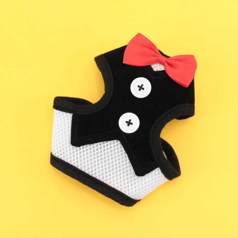 Creative Cat Dog Harness Vest With Leash Bowtie Gentleman Suit Tuxedo Cute Bowknot Jacket Leash Set Dog Cat Leash Rope
Creative Cat Dog Harness Vest With Leash Bowtie Gentleman Suit Tuxedo Cute Bowknot Jacket Leash Set Dog Cat Leash Rope